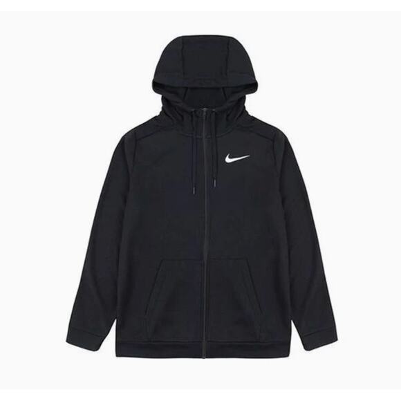 Nike Dri-FIT Quick Dry Sports Hooded Jacket Black Size M CJ4317-010 - Picture 1 of 13
